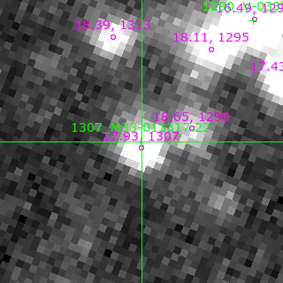 M33-013317.22 in filter R on MJD  57638.400