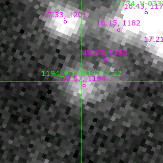 M33-013317.22 in filter R on MJD  58043.130