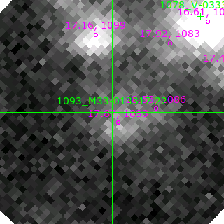 M33-013317.22 in filter R on MJD  58433.020