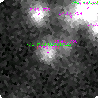 M33-013317.22 in filter R on MJD  59161.120