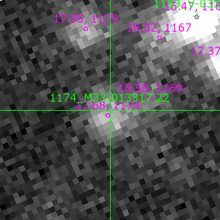 M33-013317.22 in filter R on MJD  60506.350