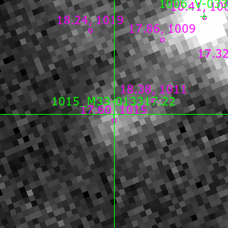 M33-013317.22 in filter R on MJD  60592.130