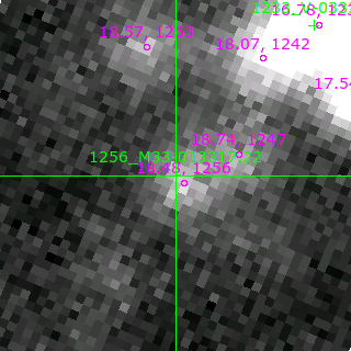 M33-013317.22 in filter V on MJD  57964.400
