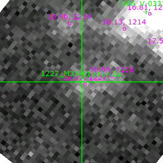 M33-013317.22 in filter V on MJD  58373.150