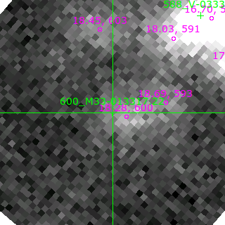 M33-013317.22 in filter V on MJD  58375.160