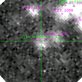 M33-013317.22 in filter V on MJD  58673.380