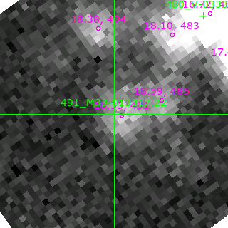 M33-013317.22 in filter V on MJD  58757.170