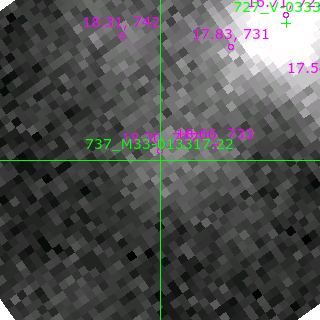 M33-013317.22 in filter V on MJD  58779.180