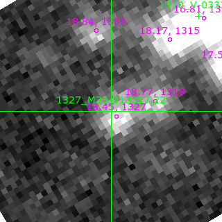 M33-013317.22 in filter V on MJD  59059.400