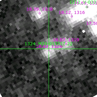 M33-013317.22 in filter V on MJD  59227.130