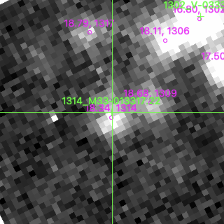 M33-013317.22 in filter V on MJD  59794.390