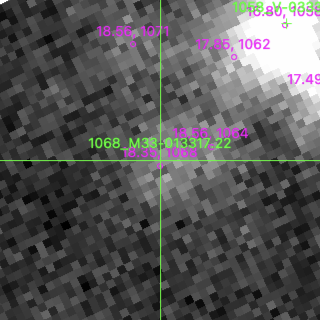 M33-013317.22 in filter V on MJD  59849.180
