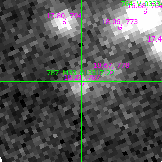 M33-013317.22 in filter V on MJD  60205.180