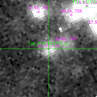 M33-013317.22 in filter V on MJD  60261.150