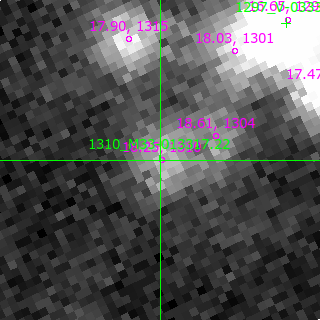 M33-013317.22 in filter V on MJD  60262.170
