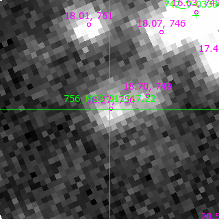 M33-013317.22 in filter V on MJD  60290.210
