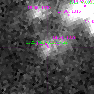 M33-013317.22 in filter V on MJD  60292.220