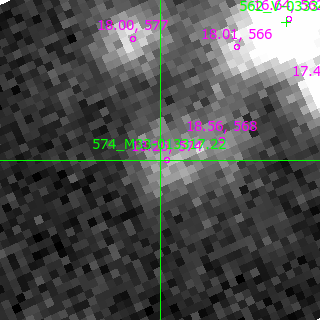 M33-013317.22 in filter V on MJD  60292.220