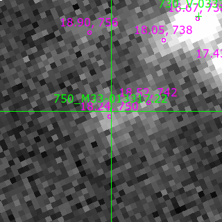 M33-013317.22 in filter V on MJD  60506.350
