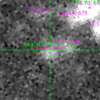 M33-013317.22 in filter V on MJD  60529.400