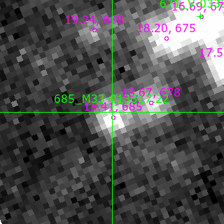 M33-013317.22 in filter V on MJD  60556.300