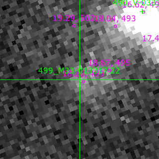 M33-013317.22 in filter V on MJD  60592.130