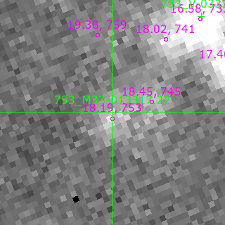 M33-013317.22 in filter V on MJD  60594.120