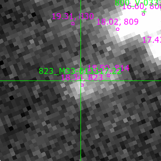 M33-013317.22 in filter V on MJD  60612.160