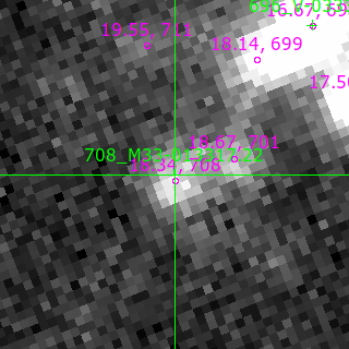 M33-013317.22 in filter V on MJD  60651.190