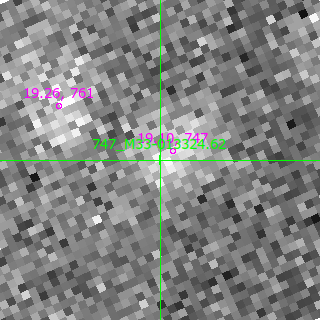 M33-013324.62 in filter R on MJD  60292.230