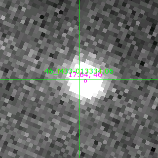 M33-013334.06 in filter B on MJD  57964.370