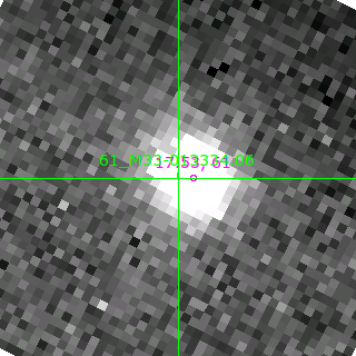 M33-013334.06 in filter B on MJD  58073.180