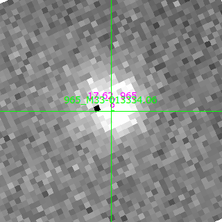 M33-013334.06 in filter B on MJD  59854.190