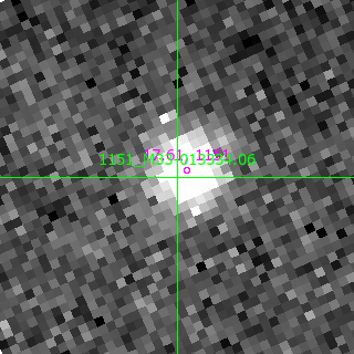 M33-013334.06 in filter B on MJD  60205.170
