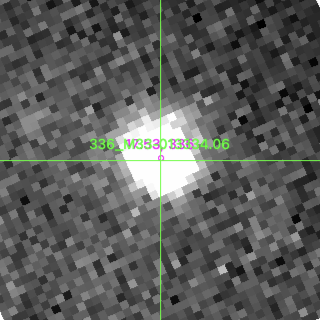 M33-013334.06 in filter B on MJD  60290.150