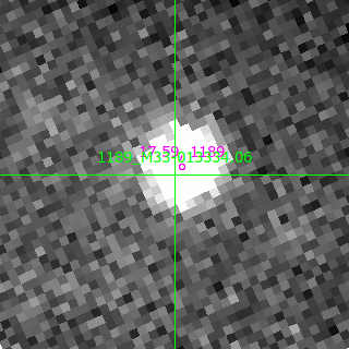 M33-013334.06 in filter B on MJD  60290.150