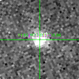 M33-013334.06 in filter B on MJD  60506.370