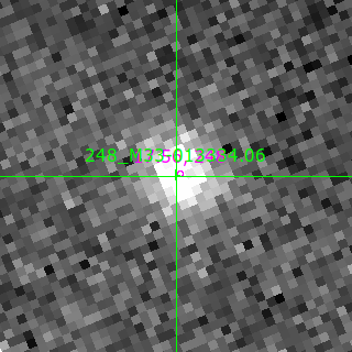 M33-013334.06 in filter B on MJD  60595.130
