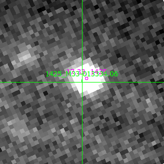 M33-013334.06 in filter R on MJD  60172.390