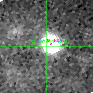 M33-013334.06 in filter R on MJD  60261.120