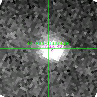 M33-013334.06 in filter V on MJD  58103.160