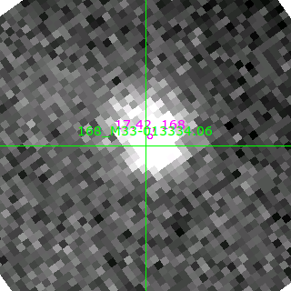 M33-013334.06 in filter V on MJD  58779.150
