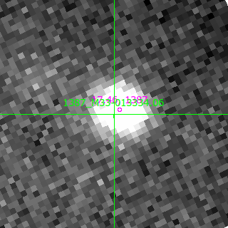 M33-013334.06 in filter V on MJD  60262.160