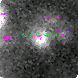 M33-013340.60 in filter B on MJD  58103.170