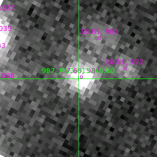 M33-013340.60 in filter B on MJD  58108.140