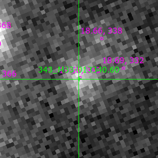 M33-013340.60 in filter B on MJD  60595.130