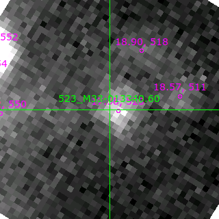 M33-013340.60 in filter R on MJD  58317.390