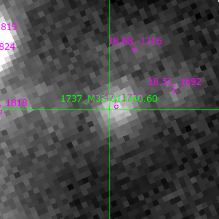 M33-013340.60 in filter R on MJD  60292.180