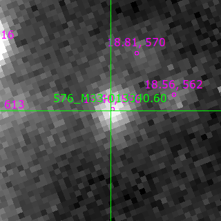 M33-013340.60 in filter R on MJD  60651.160