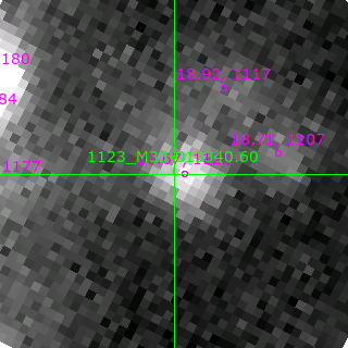M33-013340.60 in filter V on MJD  58103.170